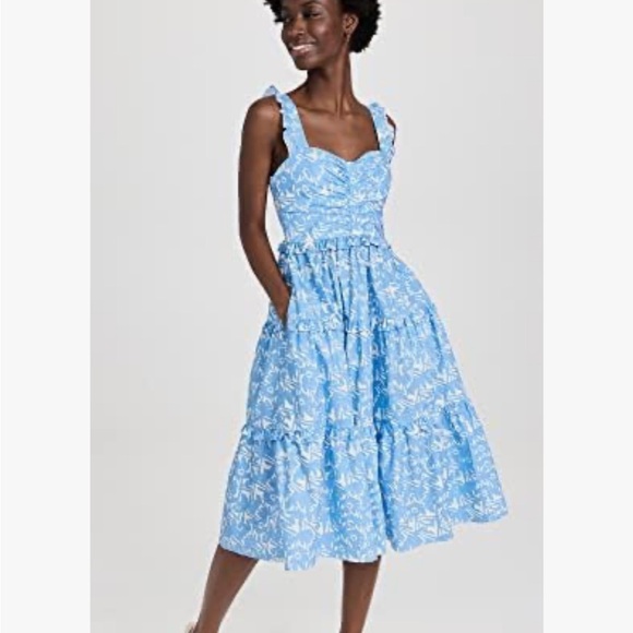 REVOLVE Dresses & Skirts - Amanda Uprichard Sweeney dress in a bluestem or azure color, size M,